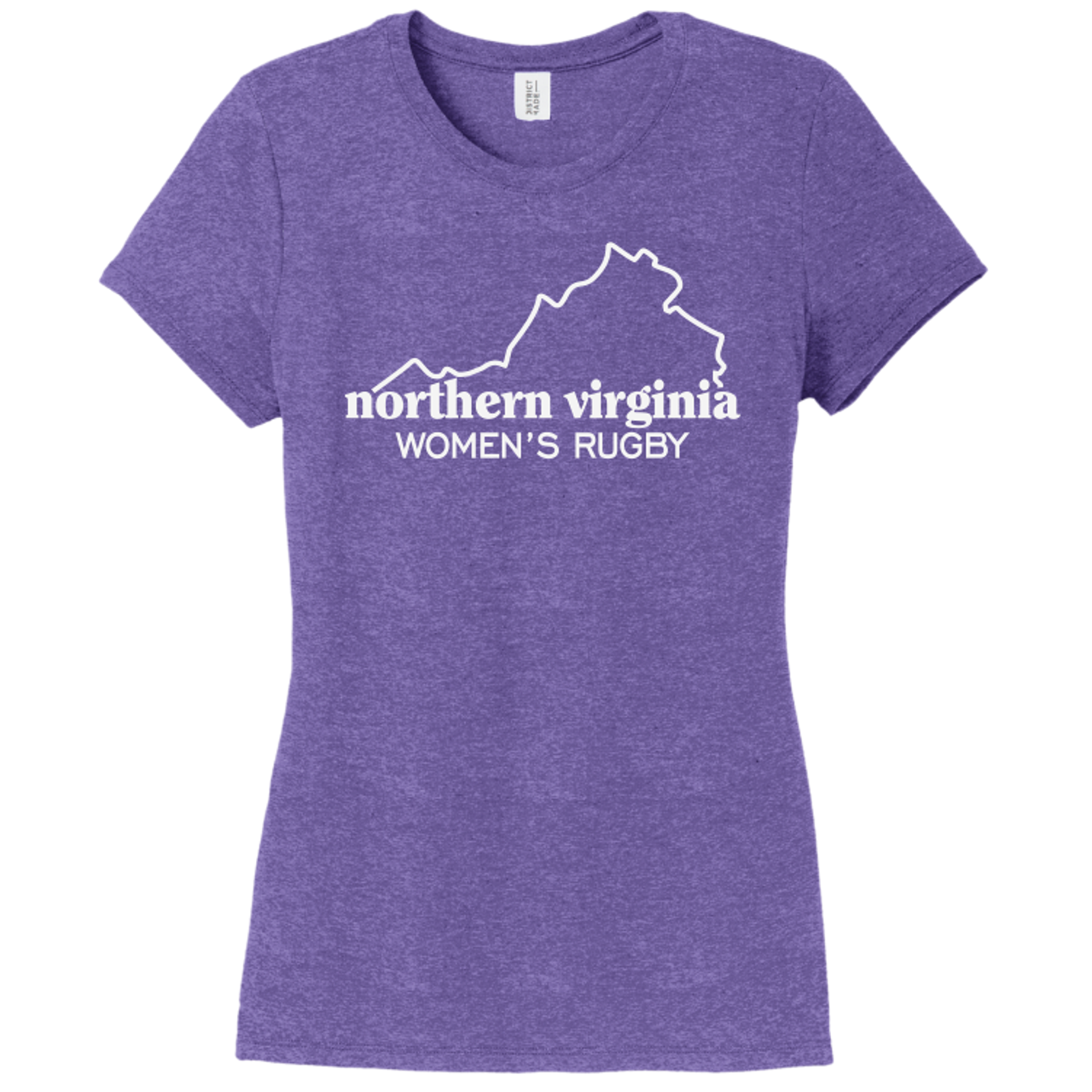 NOVA WRFC Triblend T-Shirt, Purple Frost
