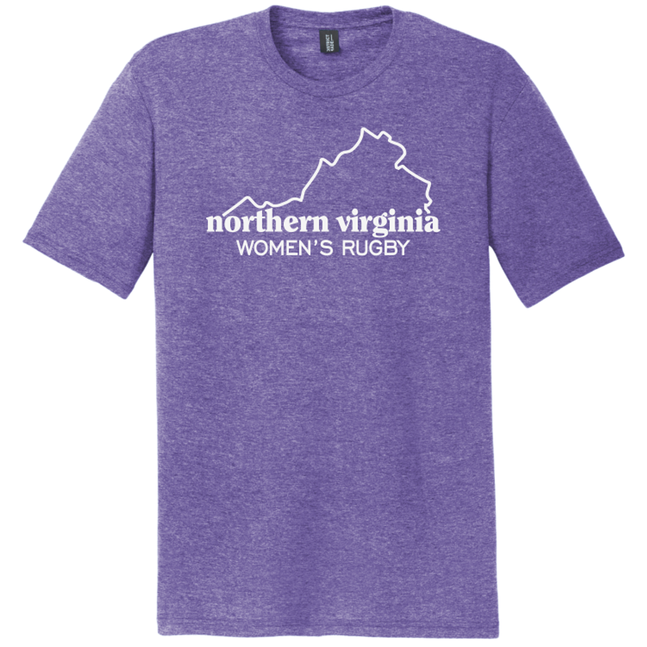 NOVA WRFC Triblend T-Shirt, Purple Frost