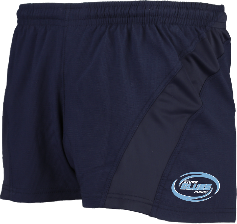 Elizabethtown Blues SRS Ladies-Cut Performance Rugby Shorts