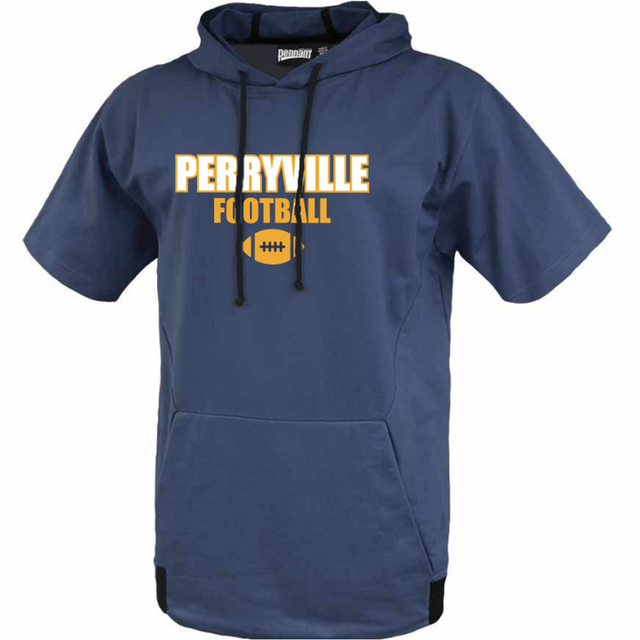 Perryville MS Football Short Sleeve Hoodie