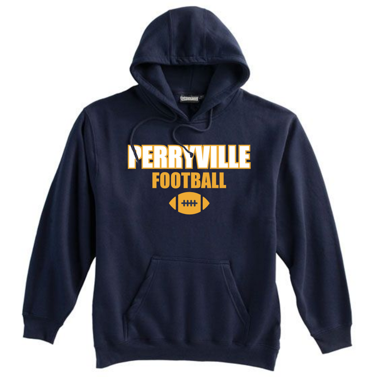 Perryville MS Football Hoodie, Navy