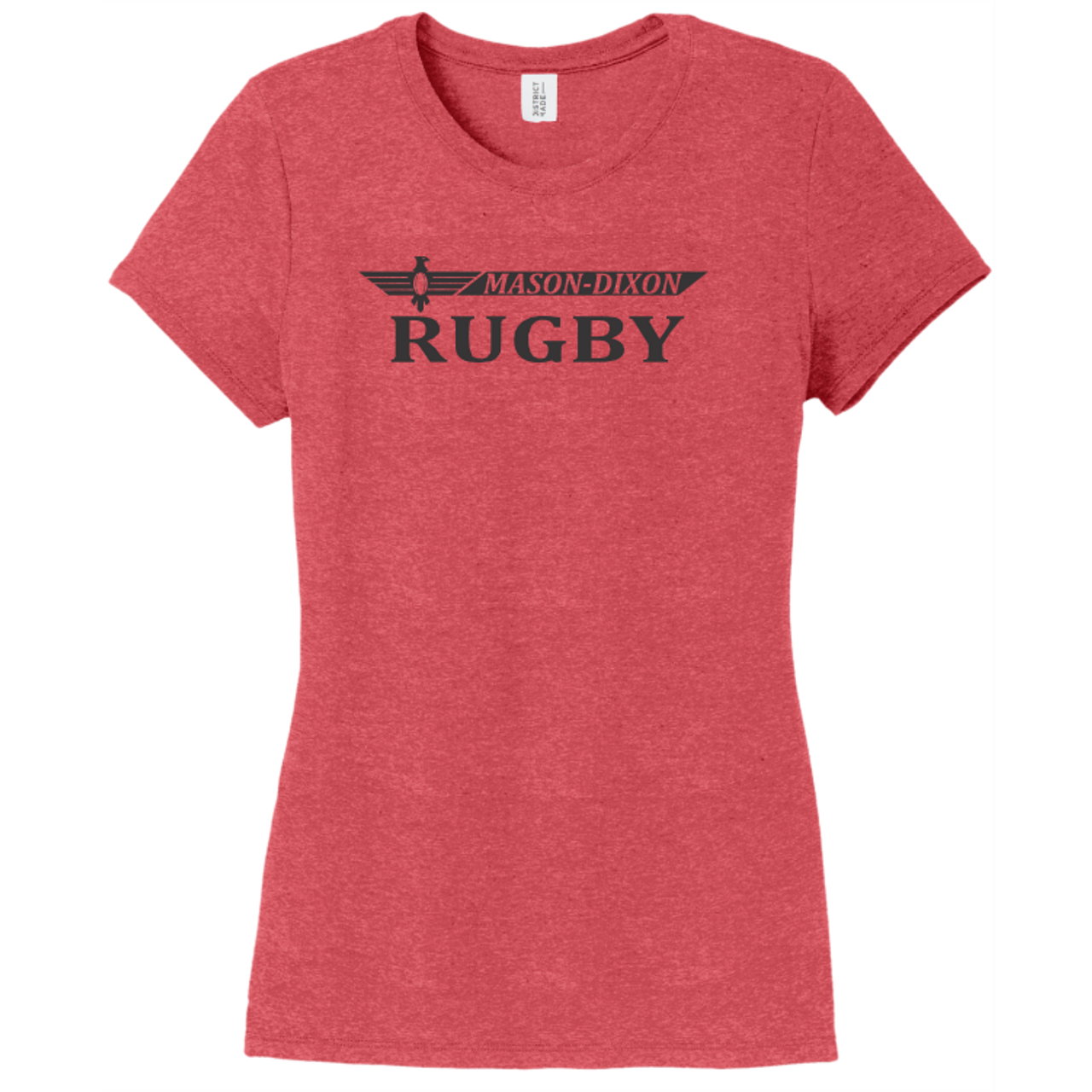 Mason-Dixon Youth Rugby Triblend Tee, Red Frost