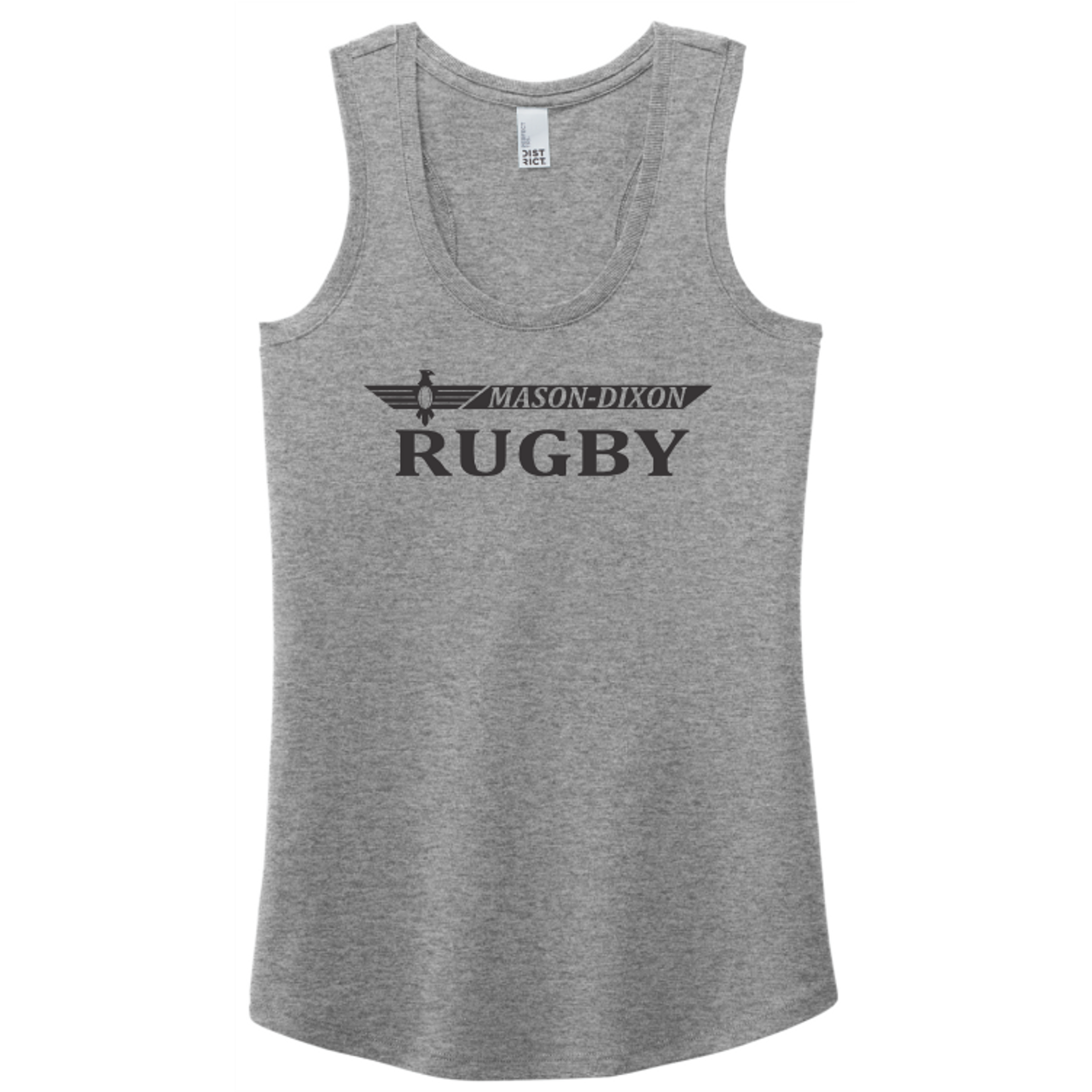 Mason-Dixon Youth Rugby Ladies Tank Top, Gray
