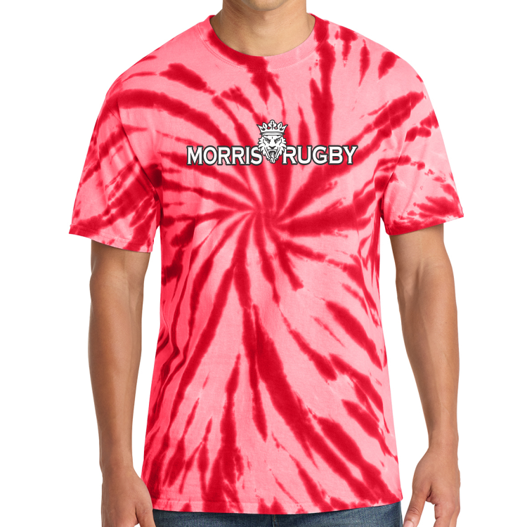 Morris Tie Dye T-Shirt, Red