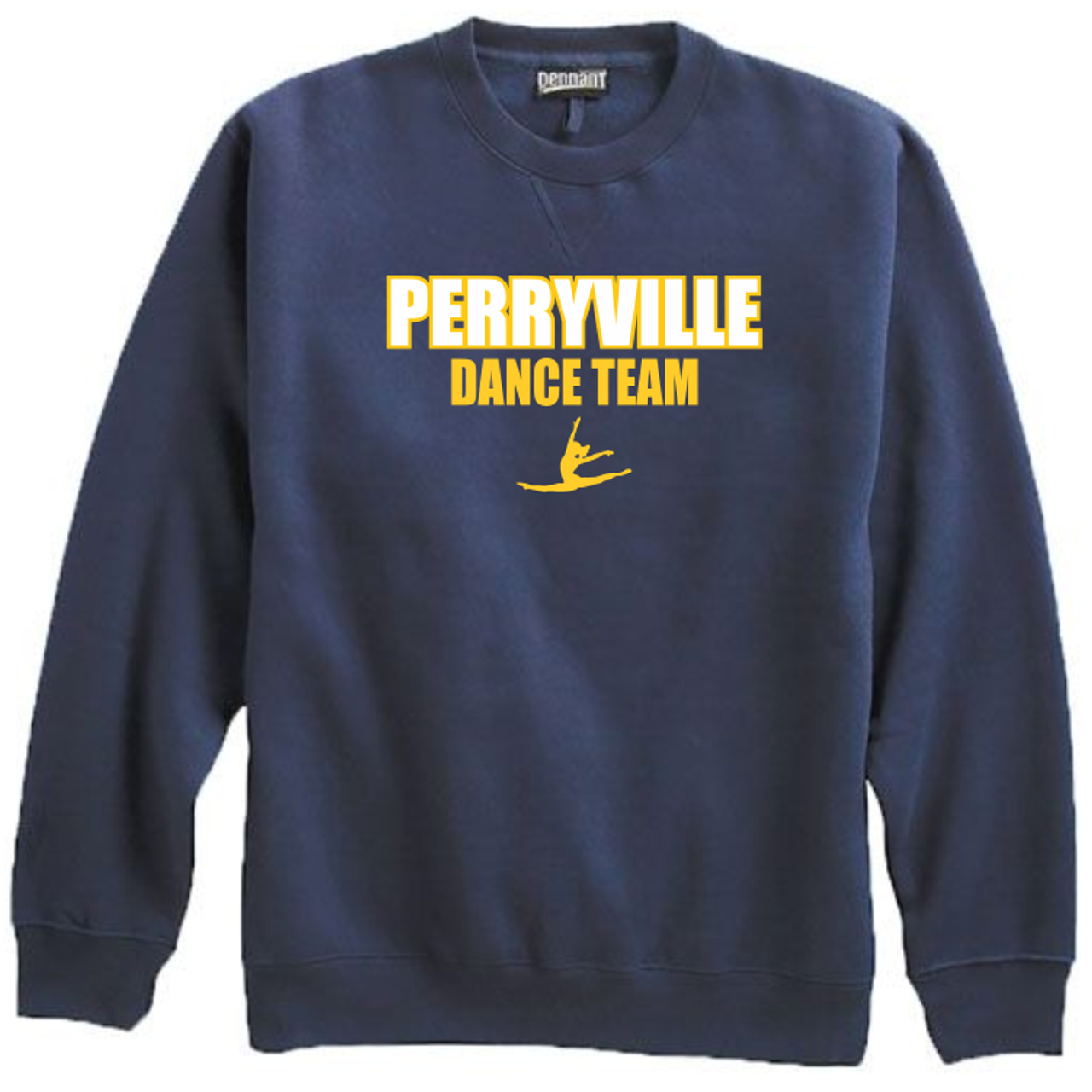 Perryville MS Dance Team Crewneck, Navy