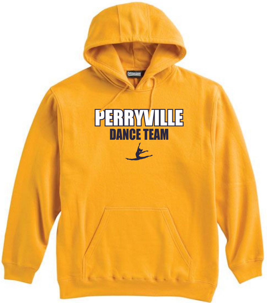 Perryville MS Dance Team Hoodie, Gold