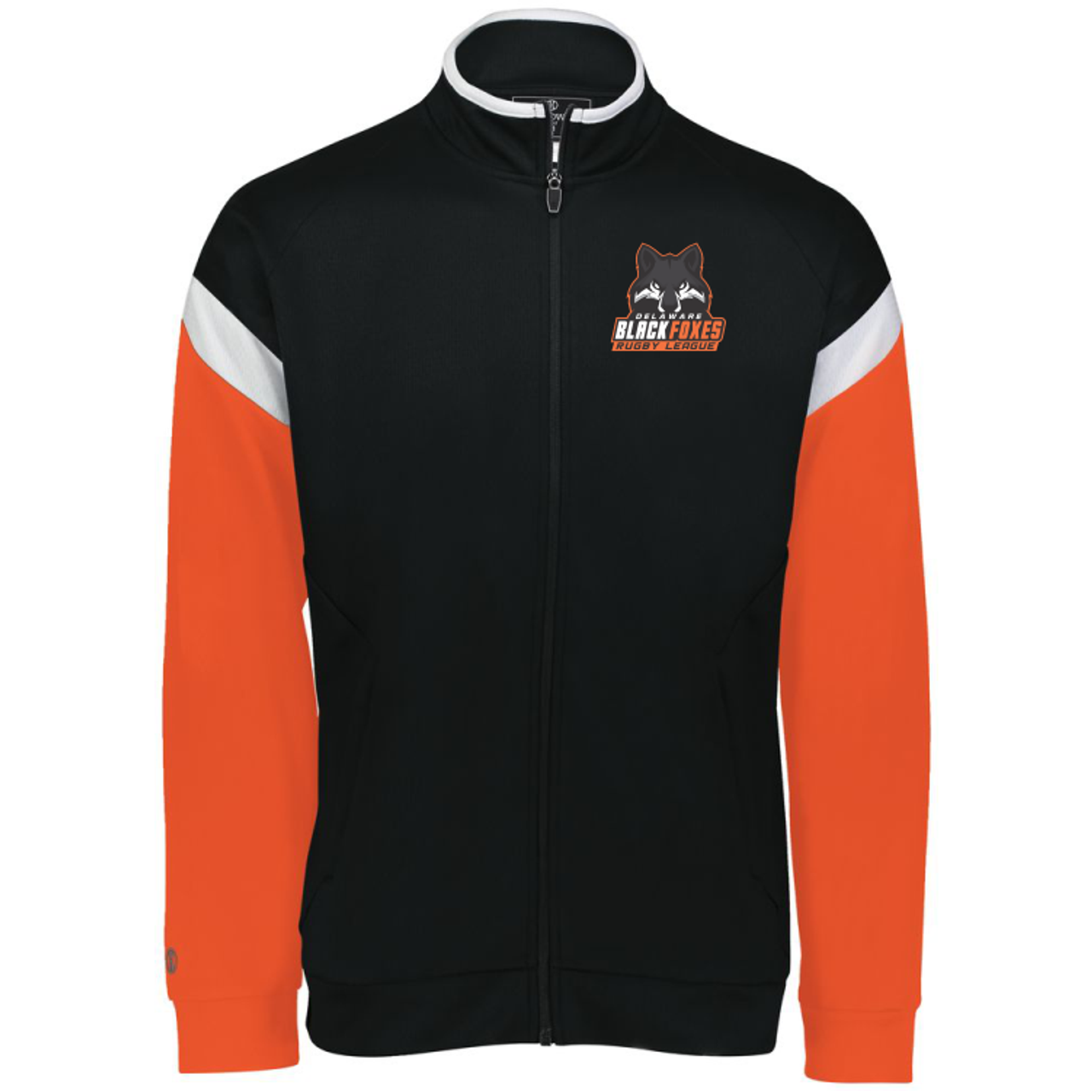 Black Foxes Full Zip Warm Up Jacket