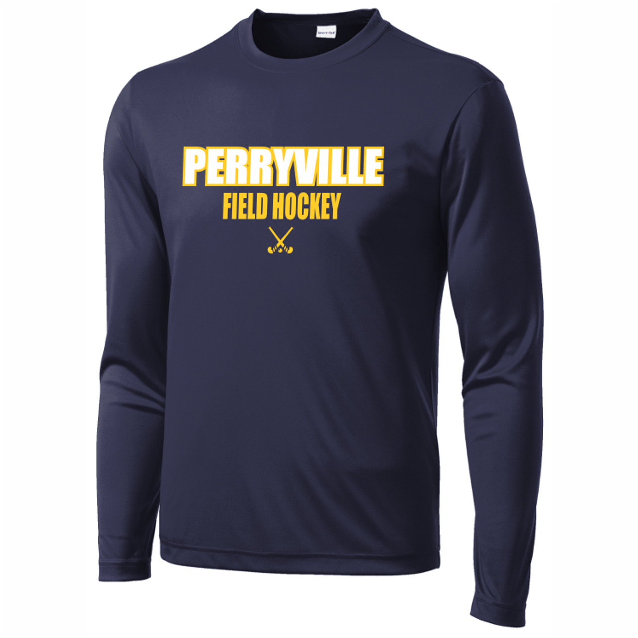 Perryville Field Hockey Performance Tee, Navy