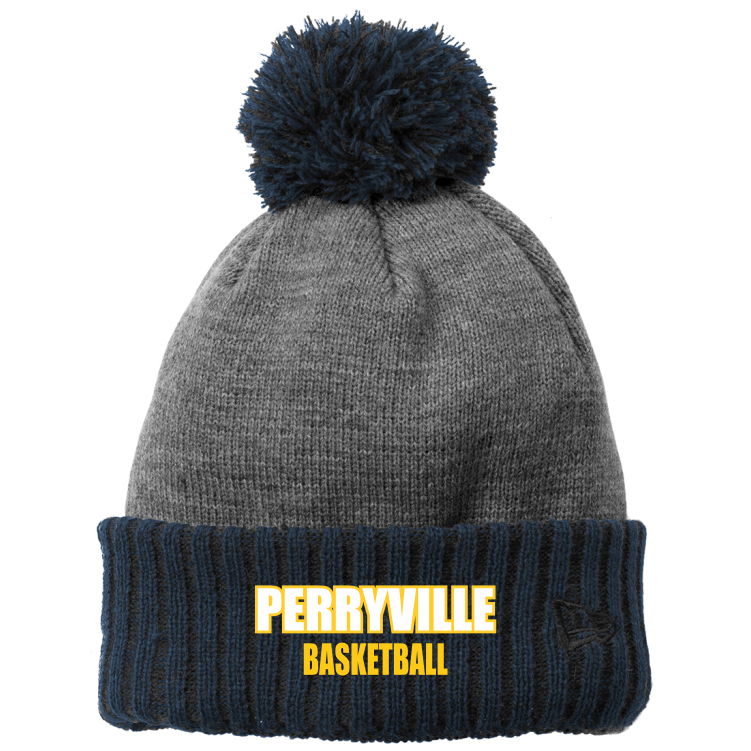 Perryville MS Basketball Pom Beanie
