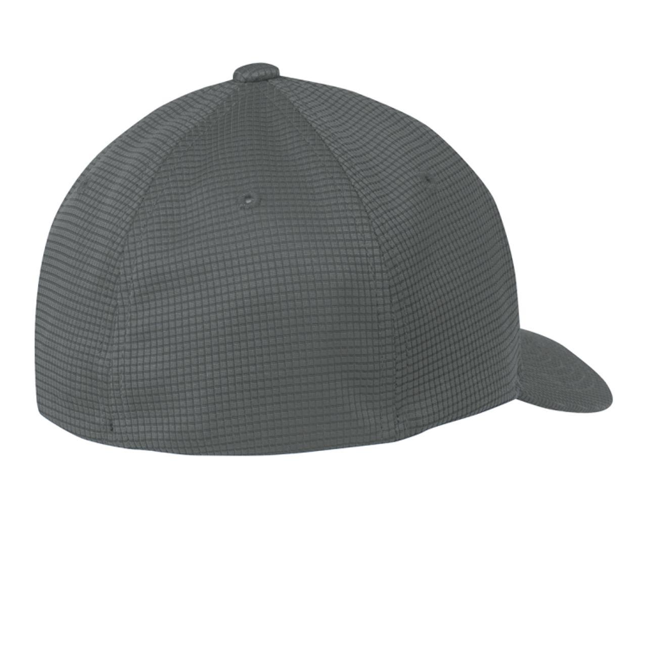 TMI Grid-Texture FlexFit Hat, Graphite