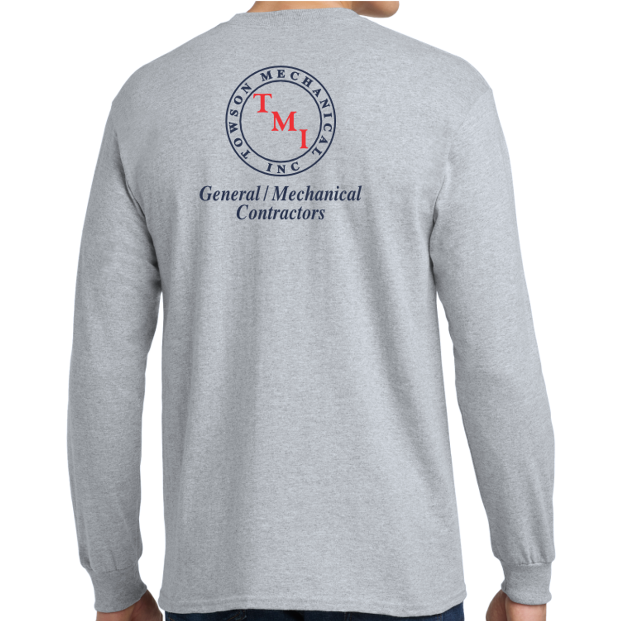 TMI Pocketed Tee, Sport Gray TMI Pocketed Tee, Sport Gray