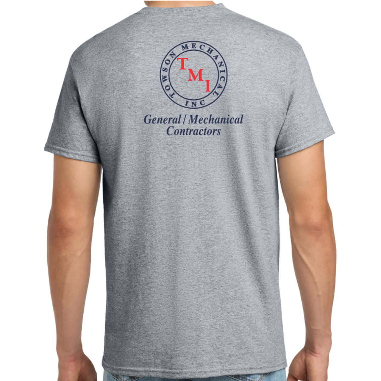 TMI Pocketed Tee, Sport Gray TMI Pocketed Tee, Sport Gray