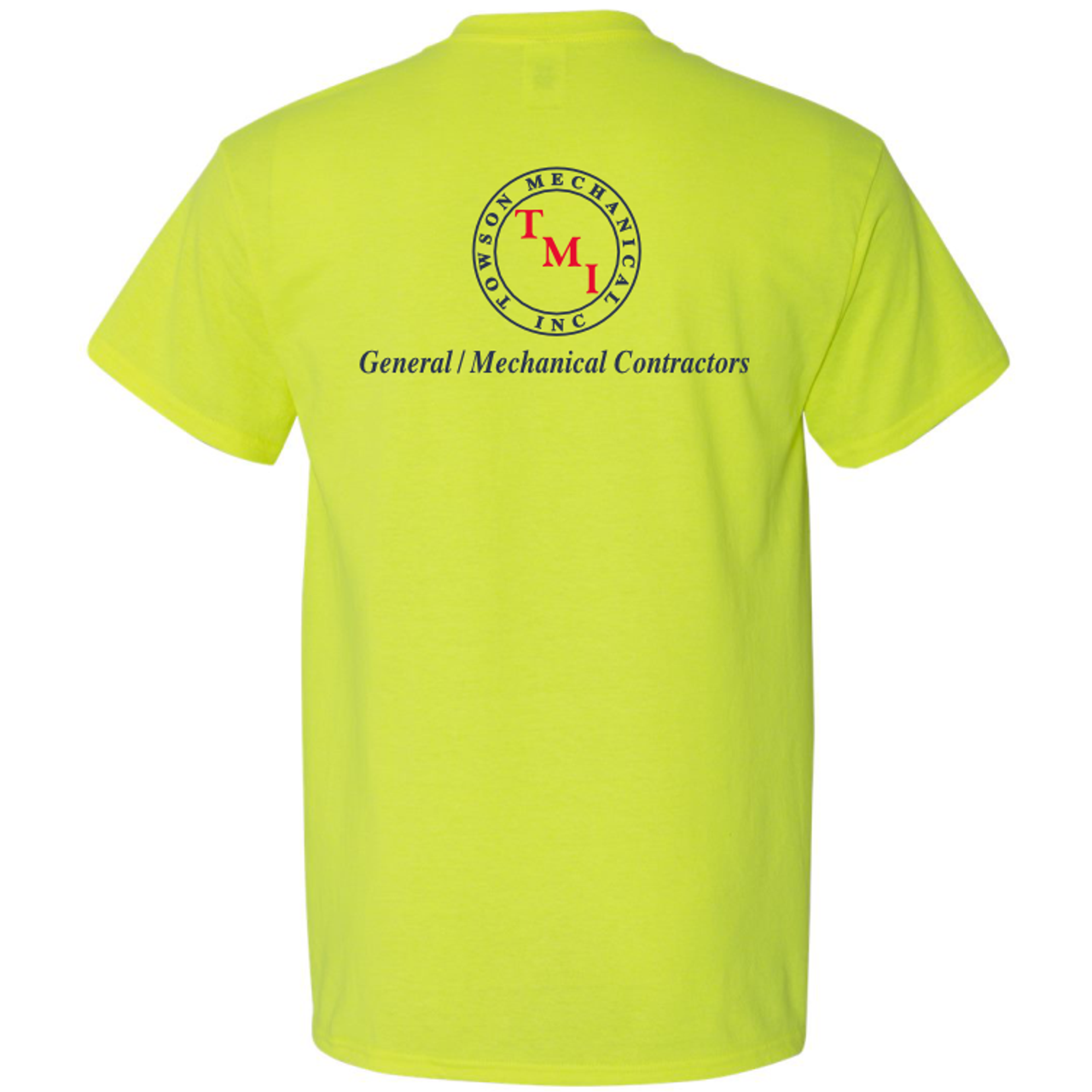 TMI Pocketed Tee, Safety Green