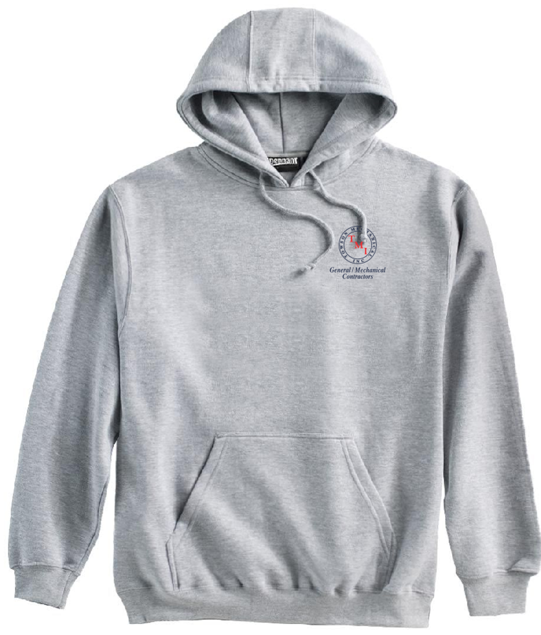 TMI Hooded Sweatshirt, Gray TMI Hooded Sweatshirt, Gray
