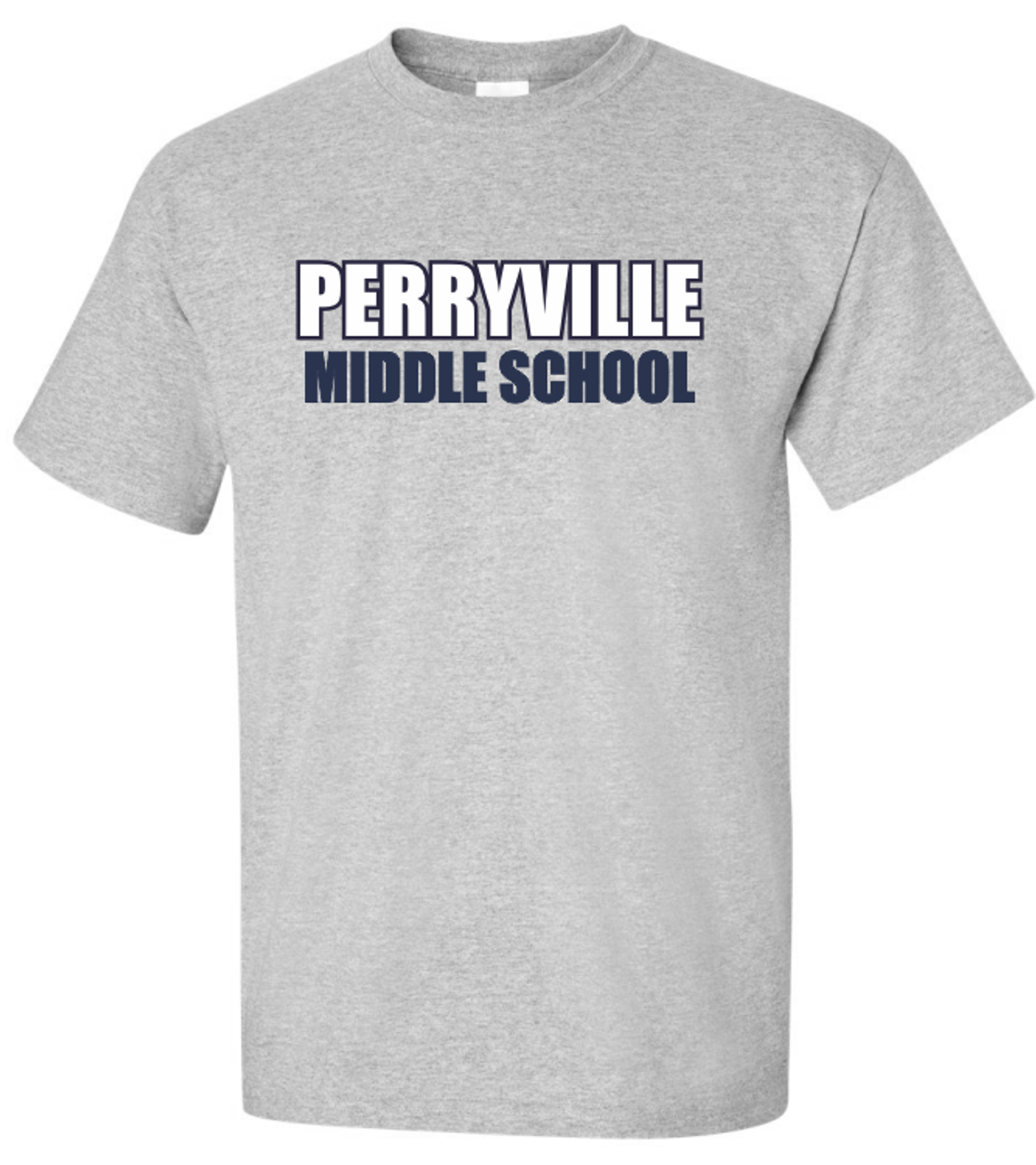 Perryville MS Tee, Gray