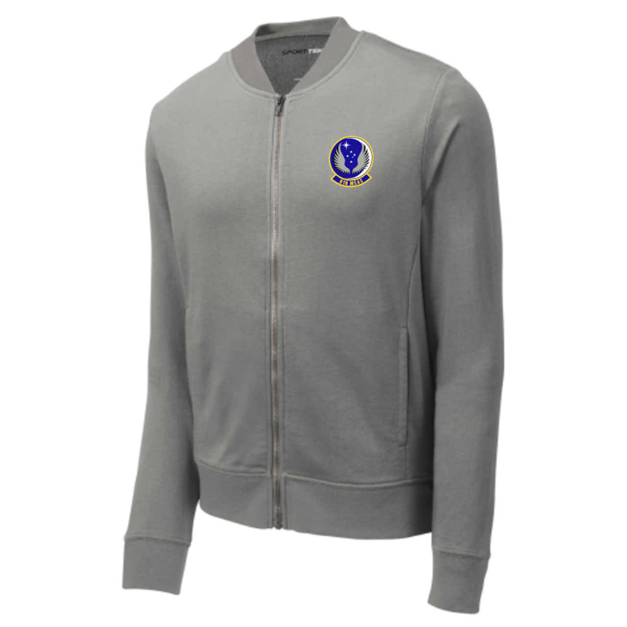 818 MSAS Lightweight Fleece Bomber, Gray