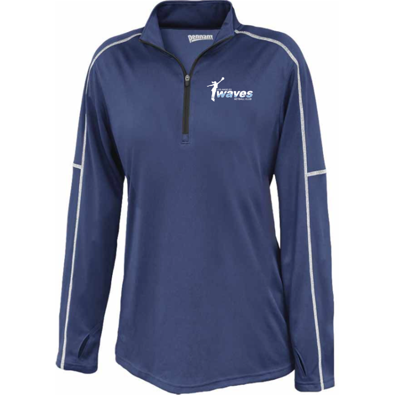 Los Angeles Waves Netball 1/4 Zip