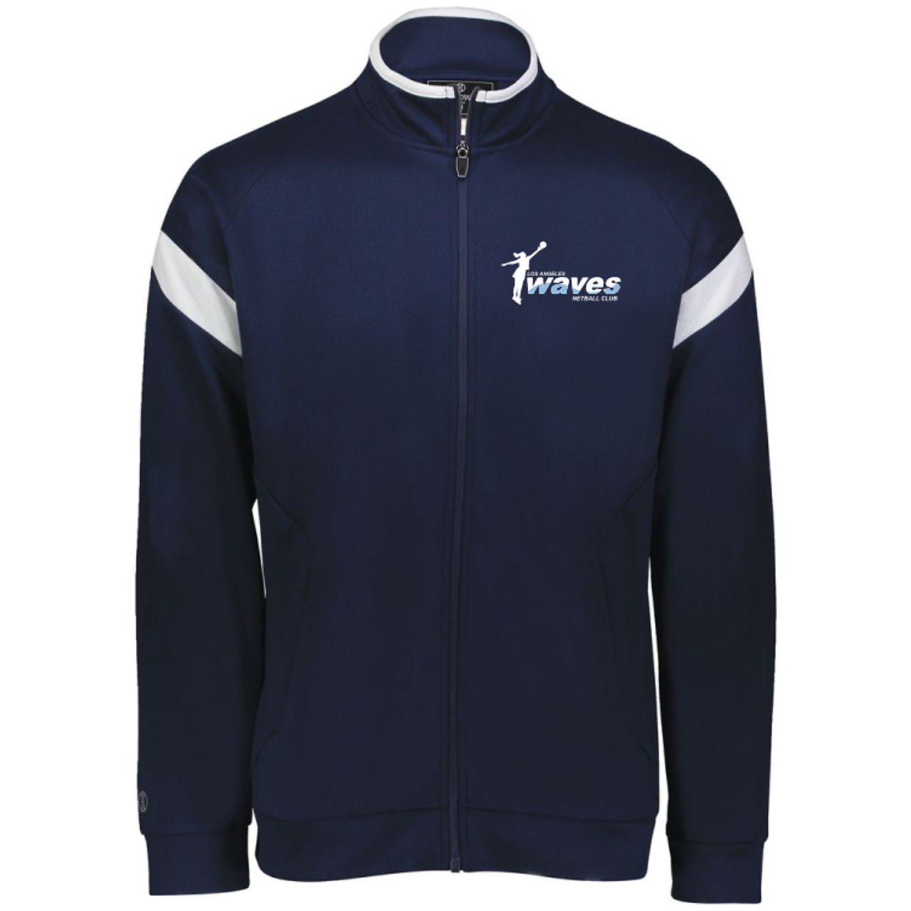 Los Angeles Waves Netball  Full Zip Warm Up Jacket