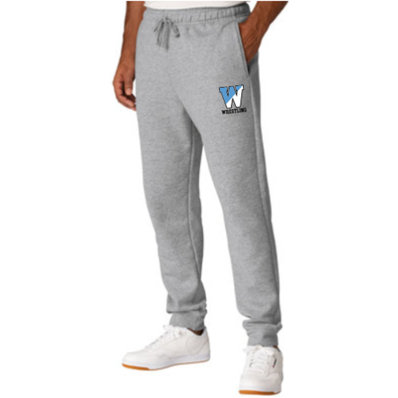 CMW Wrestling Midweight Jogger Sweatpant, Heather Gray