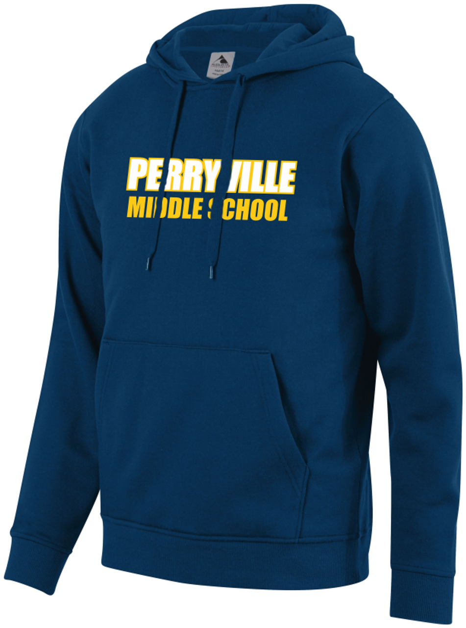 Perryville MS Hooded Sweatshirt, Navy