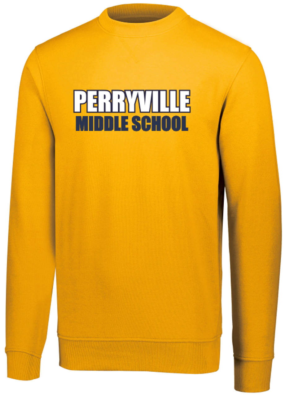 Perryville MS Crewneck Sweatshirt, Gold
