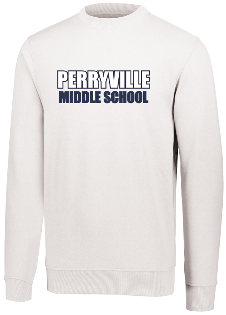 Perryville MS Crewneck Sweatshirt, White