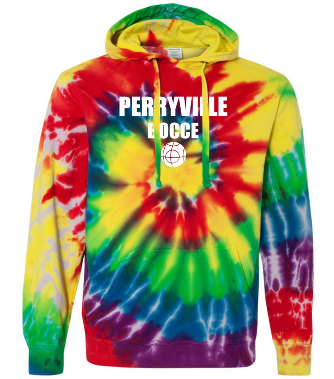 Perryville Bocce Tie Dye Hoodie