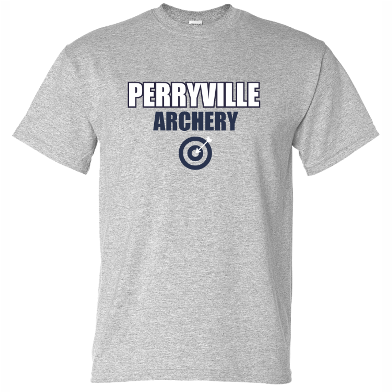 Perryville MS Archery Tee, Gray