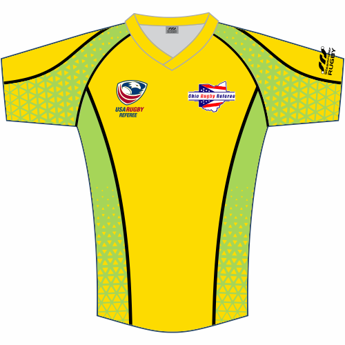 Ohio Rugby Referees Loose-Cut Jersey, Yellow