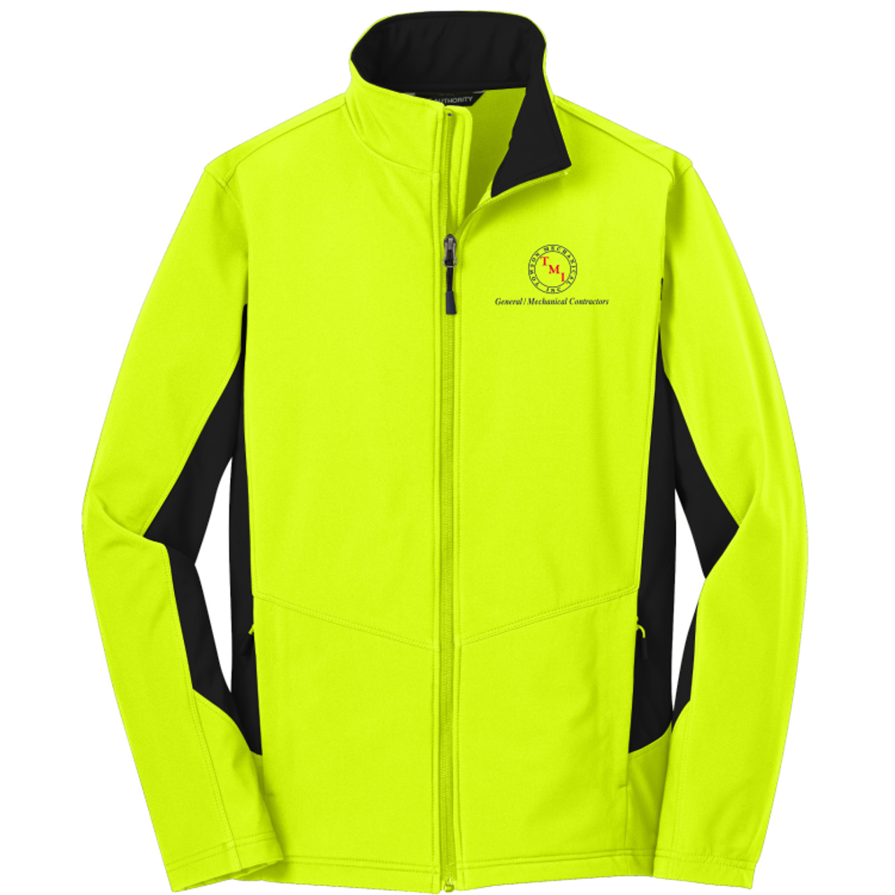 TMI Soft Shell Jacket, Safety Yellow/Black