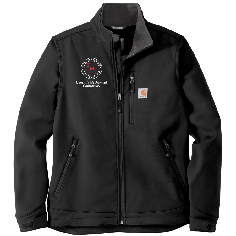 TMI Carhartt Soft Shell Jacket, Black