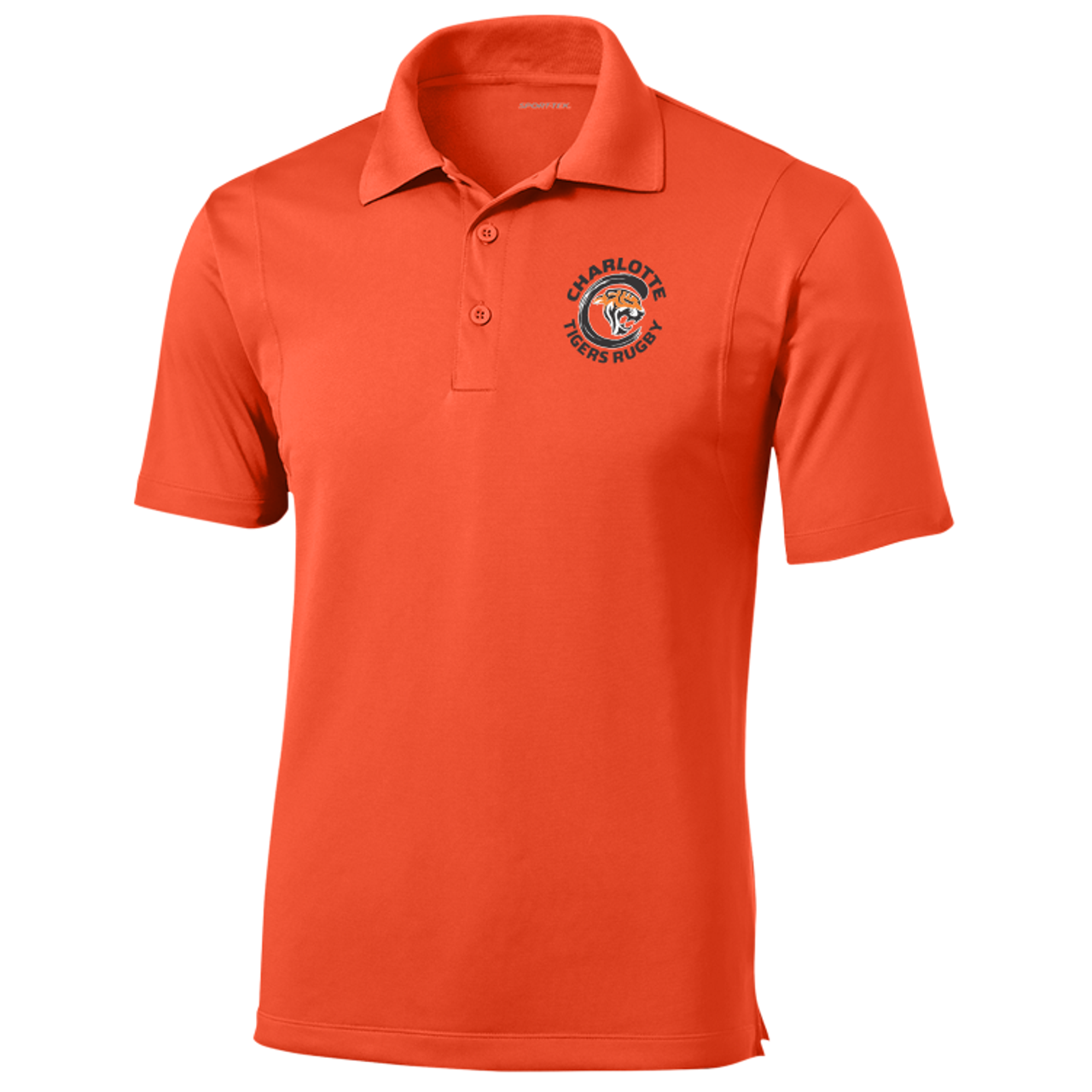 Charlotte Tigers Performance Polo, Orange