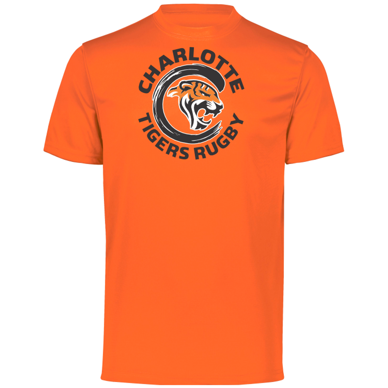 Charlotte Tigers Performance T-Shirt, Orange