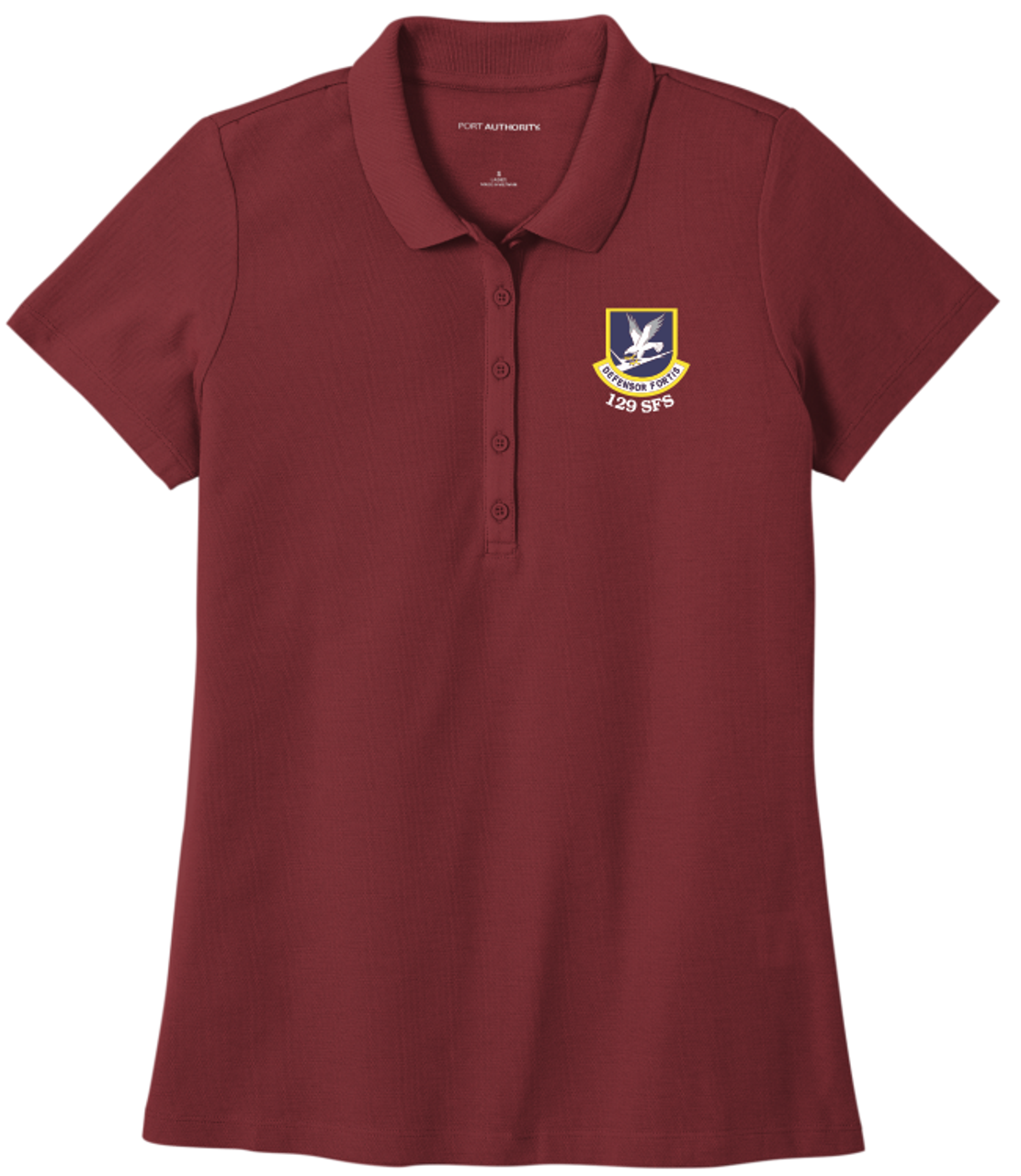 129 SFS Polo, Burgundy