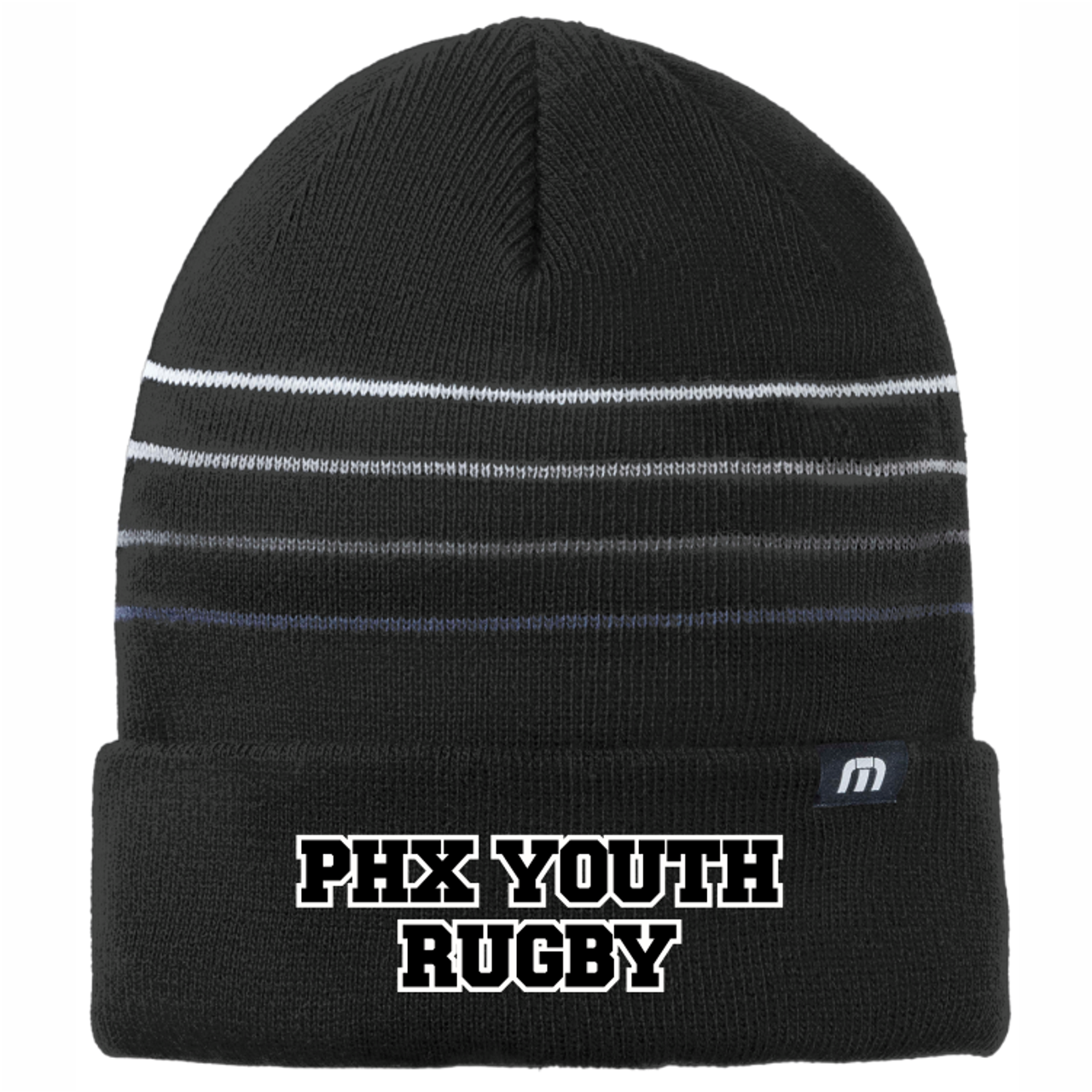 Phoenix Firebirds Rugby TravisMathew Striped Cuff Beanie