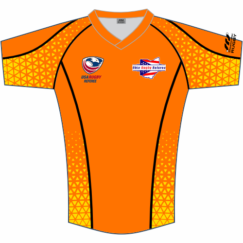 Ohio Rugby Referees Loose-Cut Jersey, Orange
