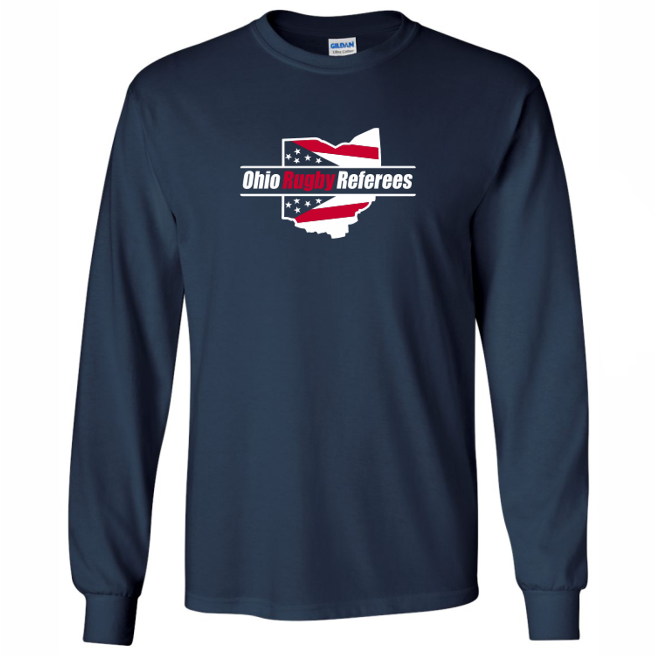 Ohio Rugby Referees T-Shirt, Navy
