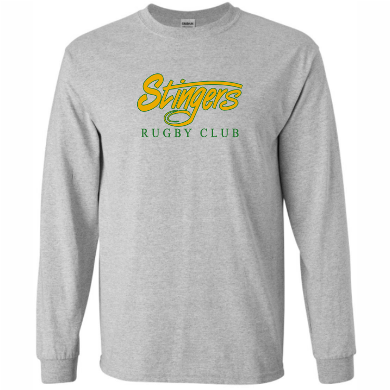 Stingers Rugby Club Cotton T-Shirt, Gray