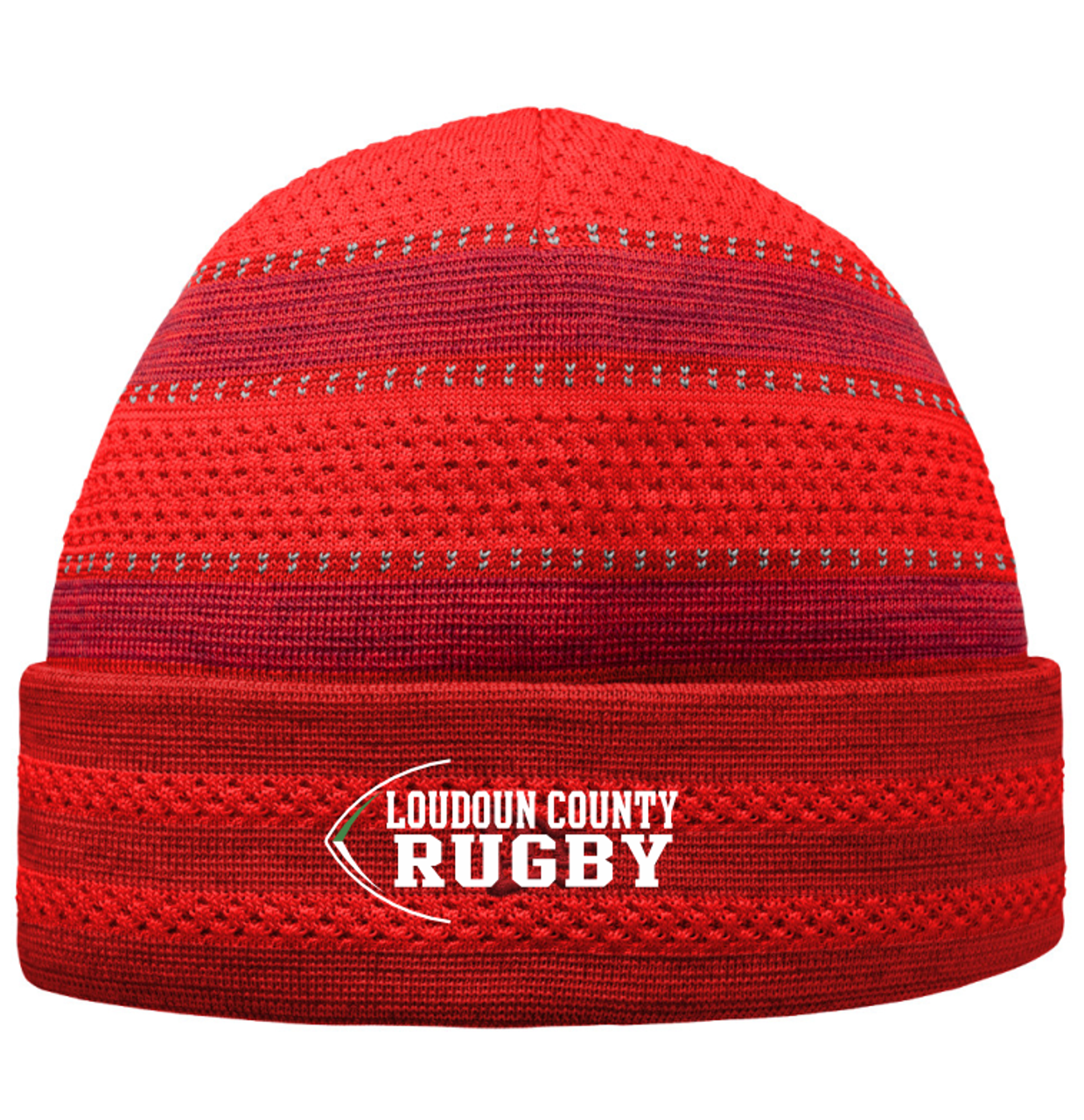 Loudoun Rugby On Field Beanie, Red