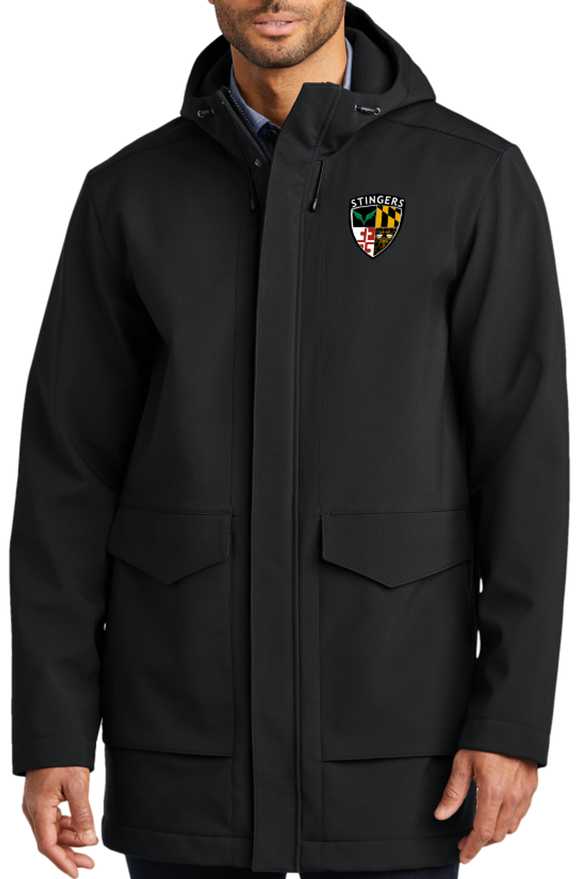 Stingers Rugby Club Soft Shell Parka