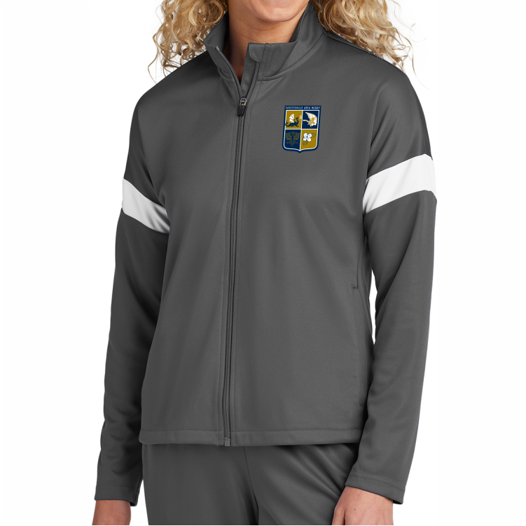 Fayetteville Area Rugby Warm Up Jacket, Carbon