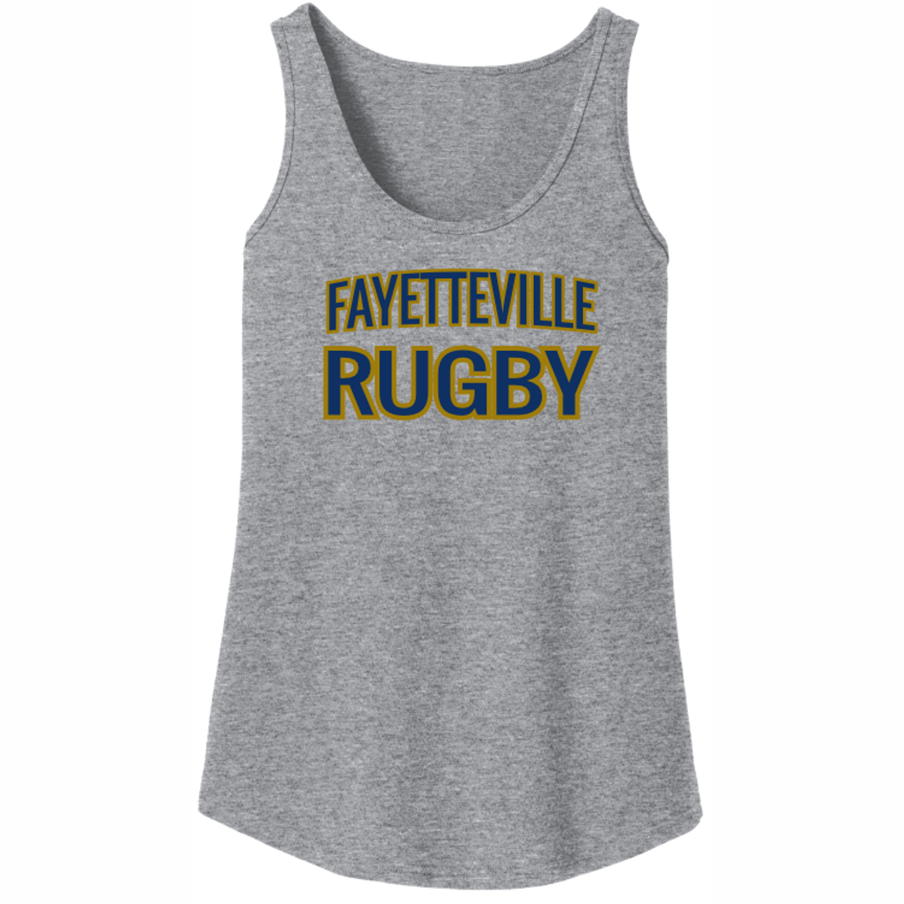 Fayetteville Area Rugby Tank Top, Gray