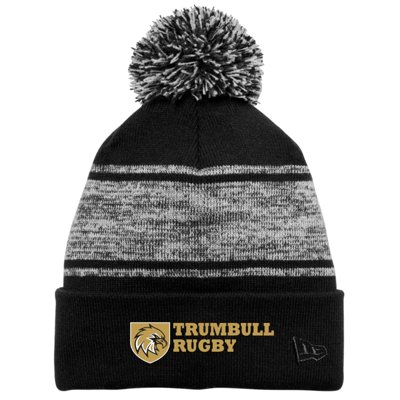 Trumbull Youth Rugby Pom Beanie