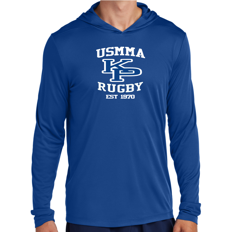 USMMA Kings Point Long Sleeve Hooded Tee