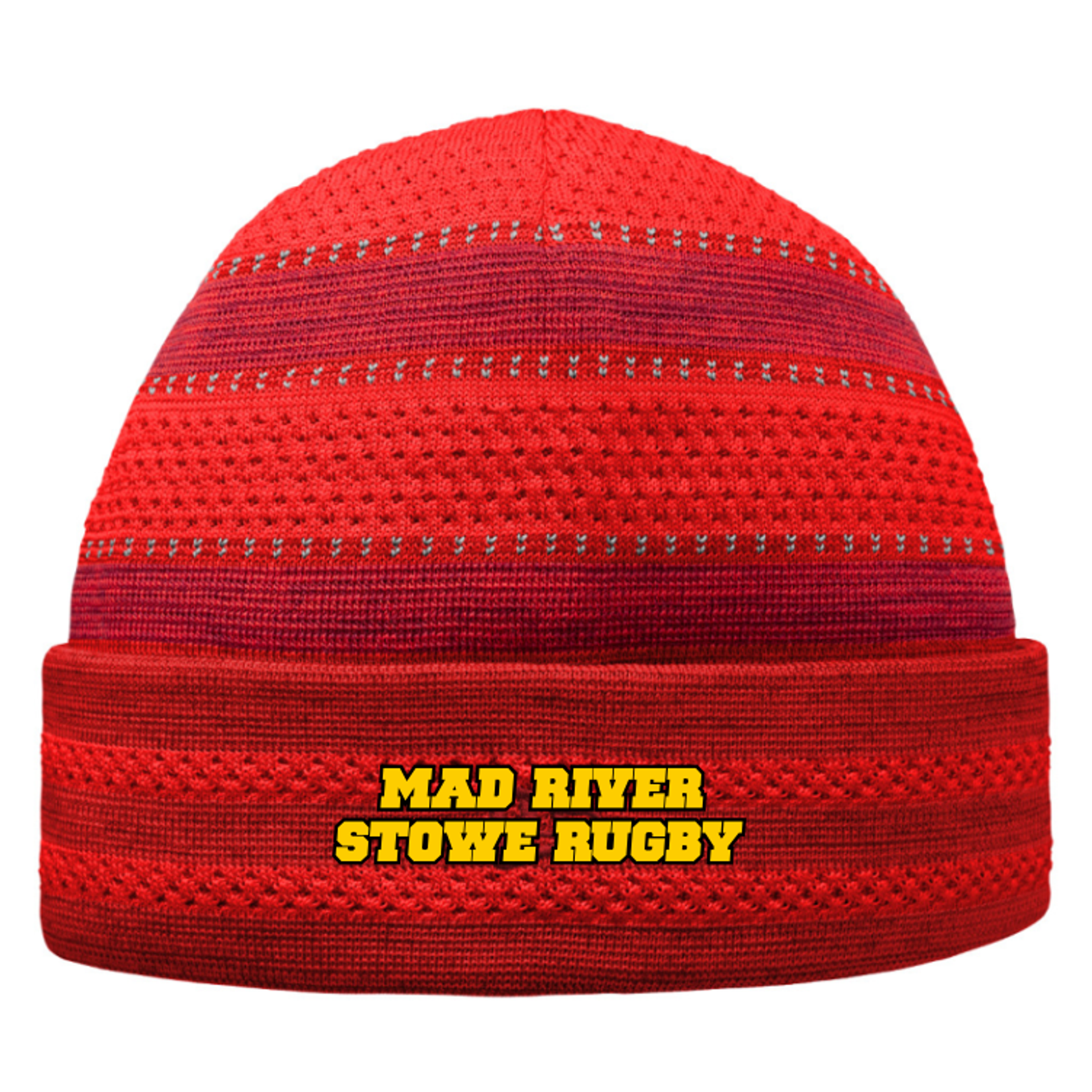 Mad River Stowe RFC On Field Beanie, Red