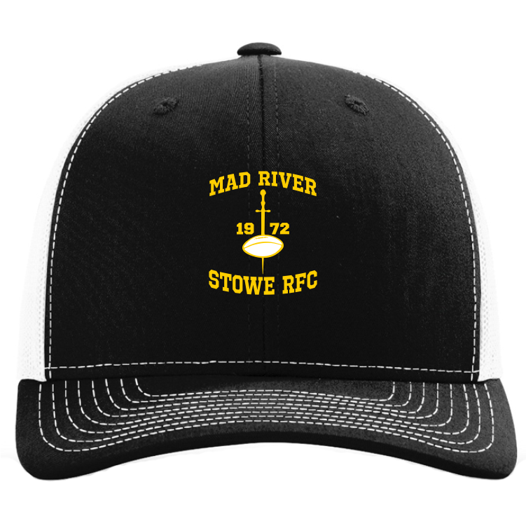 Mad River Stowe RFC Snapback Hat, Black