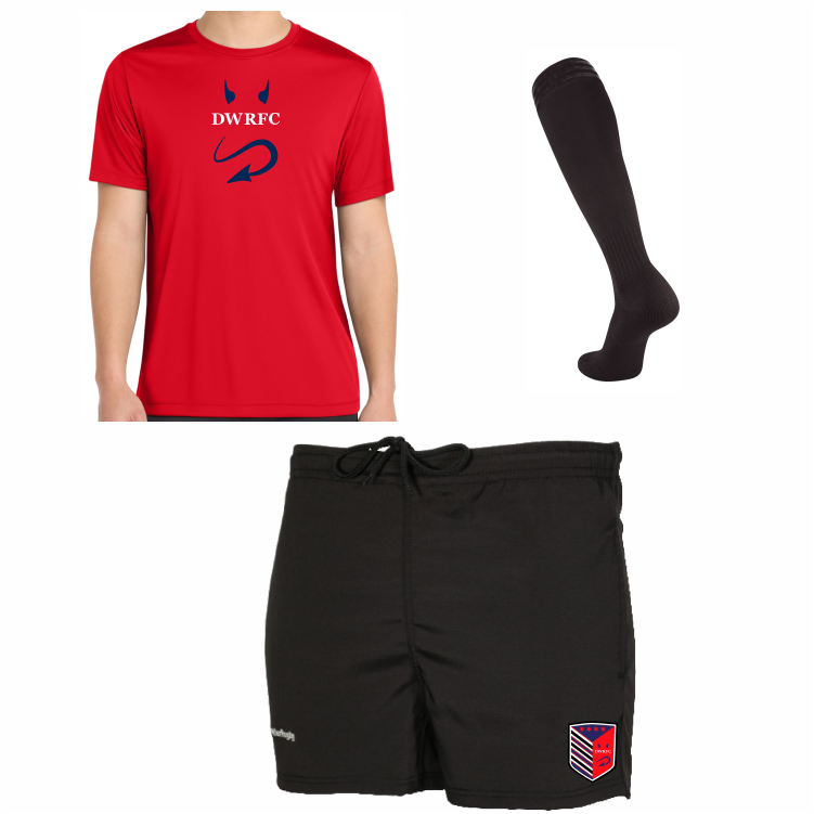 DWRFC Pocketed Shorts/Socks/Shirt Package