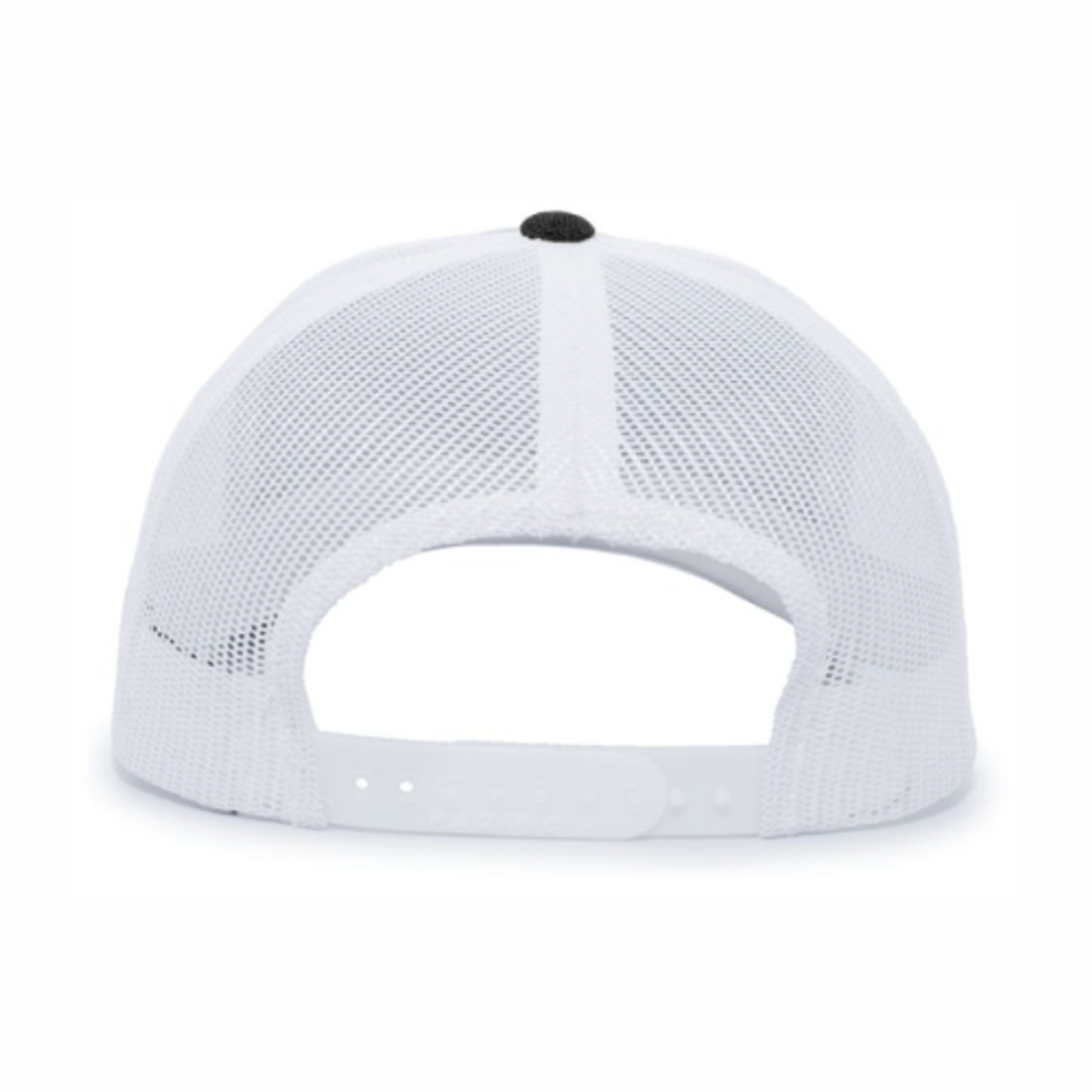 JMU 50th Anniversary Adjustable Mesh-Back Hat, Black Heather/White