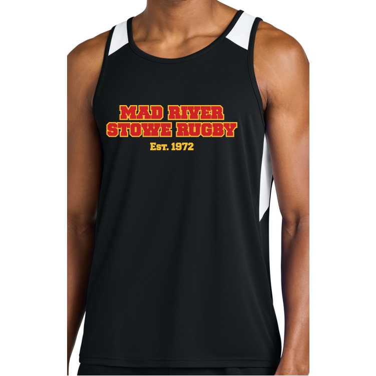 Mad River Stowe RFC Singlet, Black