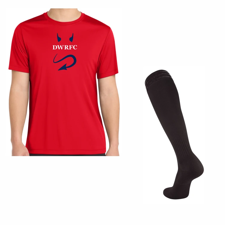 DWRFCPerformance T-Shirt and Socks Package